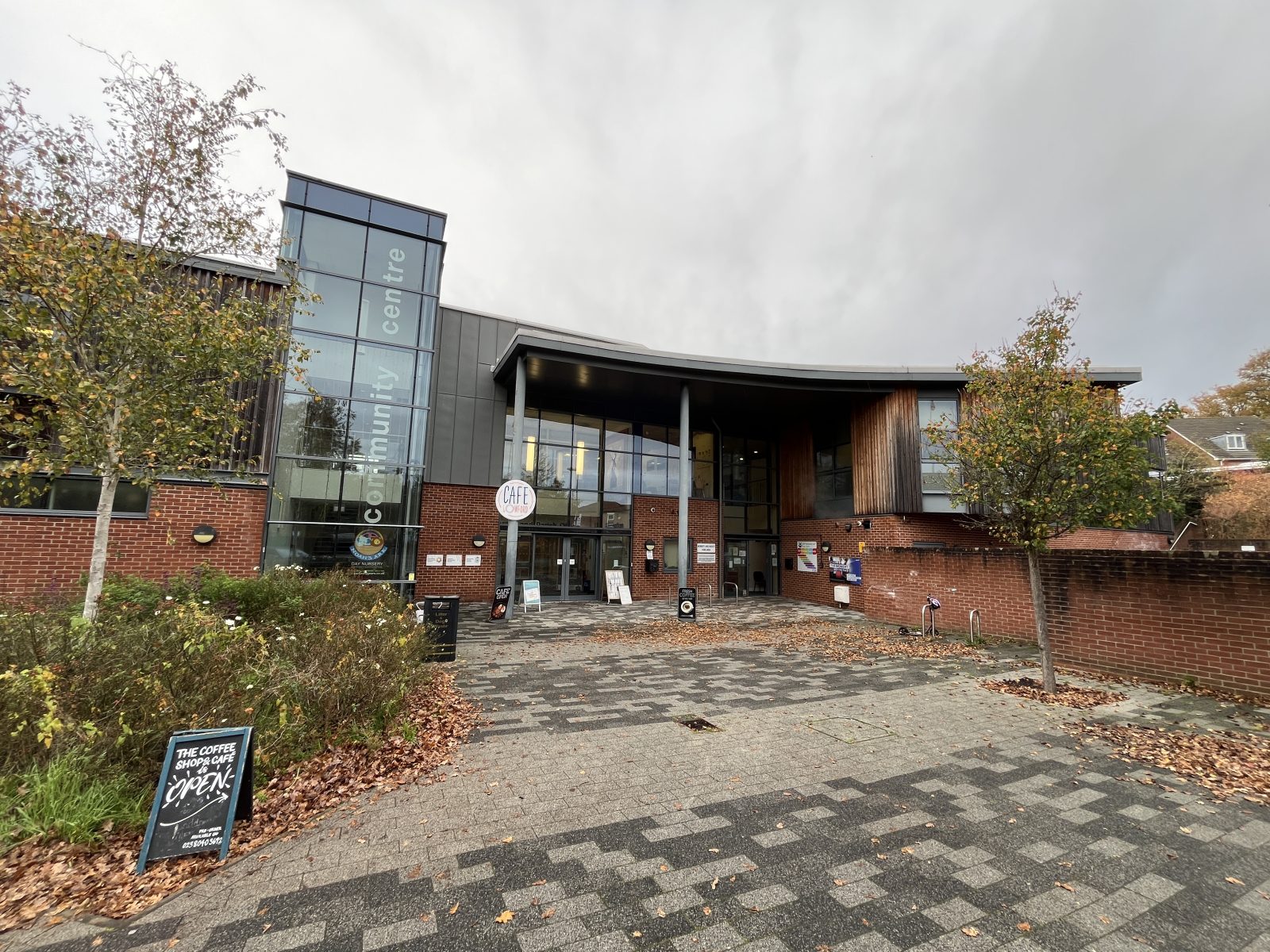 Front elevation of a commercial property in southampton